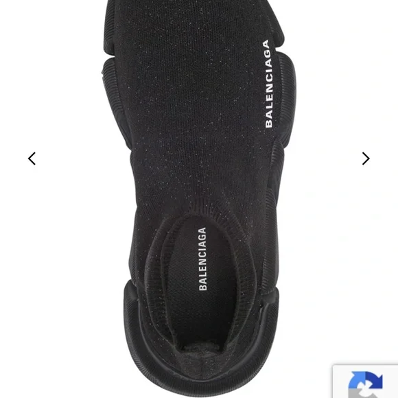 Balenciaga Black Sock Sneakers - Picture 4 of 7